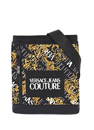Versace Jeans Couture Siyah Erkek Postacı Çantası 73YA4BF3 BLACK/GOLD POSTACI ÇANTASI