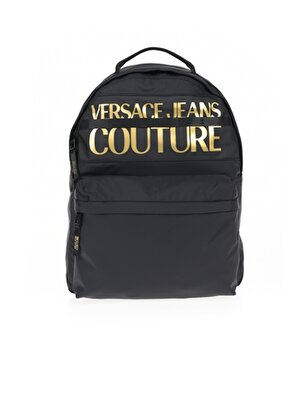Versace Jeans Couture Siyah Erkek 20/31x42x18 cm Sırt Çantası 73YA4B90 