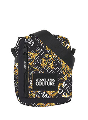 Versace Jeans Couture Siyah Erkek Postacı Çantası 73YA4BF5 BLACK/GOLD POSTACI ÇANTASI