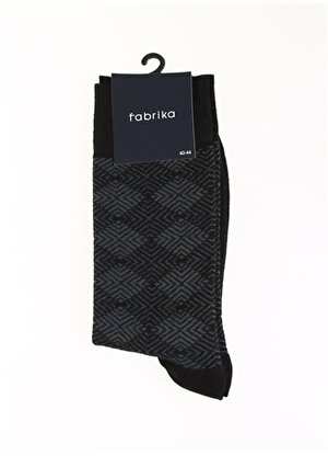 Fabrika Siyah Erkek Soket Çorap FAB-NS-08