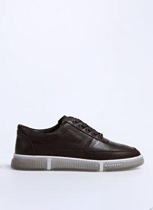 F By Fabrika Kahve Erkek Deri Sneaker YORKE 