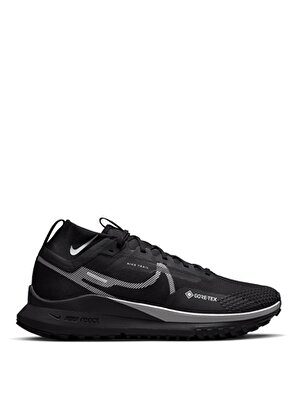 Nike Siyah - Gri - Gümüş Erkek Koşu Ayakkabısı DJ7926-001 REACT PEG TRAIL 4 GTX