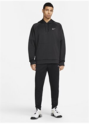 Nike Siyah - Gri - Gümüş Kapüşonlu Erkek Sweatshirt DQ4834-010 M NK TF HD PO 