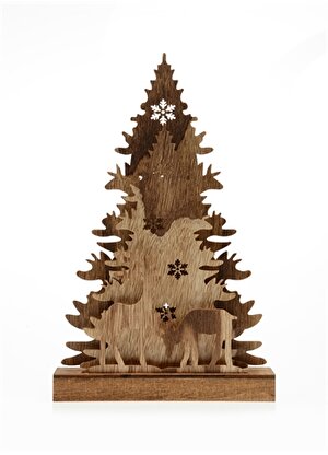 Boyner Evde Ren Geyiği Ledli Yılbaşı Ağaç Dekoru