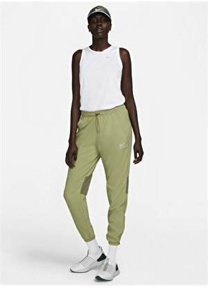 Nike Yeşil Kadın Uzun Eşofman Altı DQ6220-334 W NK DF AIR PANT 