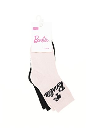 Barbie Çok Renkli Kız Çocuk Soket Çorap BARBİE-SCK-4 
