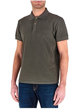 Bikkembergs Düğmeli Yaka Yeşil Erkek Polo T-Shirt C 8 090 80 M 4422