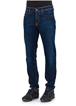 Bikkembergs Normal Bel Normal Paça Slim Fit Erkek Denim Pantolon C Q 101 1K S 3511