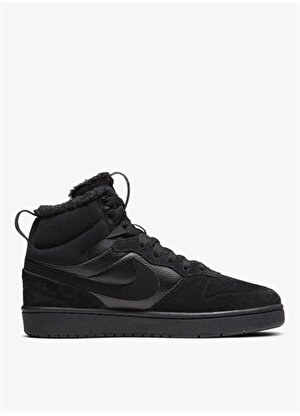 Nike Siyah Erkek Çocuk Yürüyüş Ayakkabısı CQ4023-001 COURT BOROUGH MID 2 BOOT 