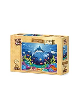 Art Puzzle 5902 Okyanus Trafiği  - 100 Parça  Ahşap Puzzel