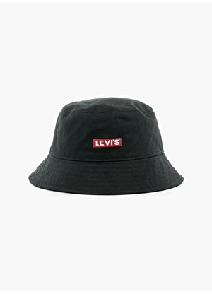 Levis Siyah Erkek Bucket Şapka BUCKET HAT - BABY TAB LOGO