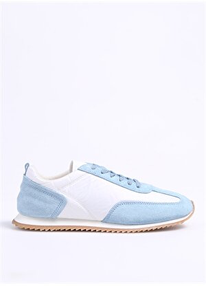 Fabrika Beyaz - Mavi Kadın Sneaker PORION 