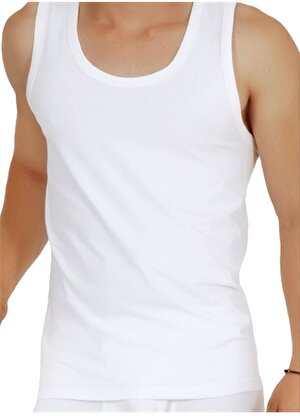 The Don Düz Beyaz Erkek T-Shirt 700TDNICG011