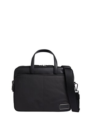 Calvin Klein Siyah 27x36x6 Erkek Laptop Çantası CK ELEVATED LAPTOP BAG W/PCKT 