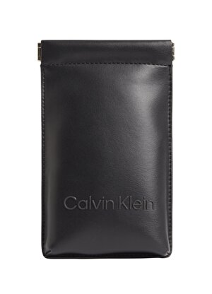 Calvin Klein Siyah Kadın 12,5x18x6 Mıknatıslı Cüzdan K60K610252BAX