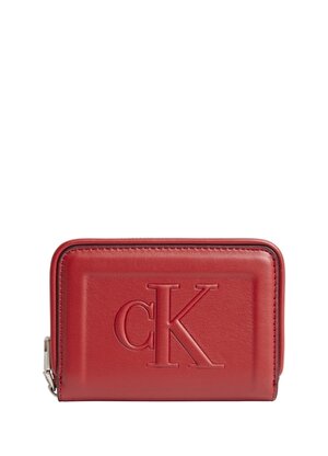 Calvin Klein Kırmızı Kadın 13,5x23x7,5 Fermuarlı Cüzdan K60K610353XL6