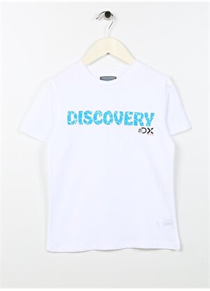 Discovery Expedition Baskılı Kırık Beyaz Kız Çocuk T-Shirt HOLDEN GIRL