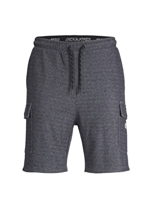 Jack & Jones Dar Koyu Gri Erkek Şort JPSTAIR CARGO SWEAT SHORTS BEX