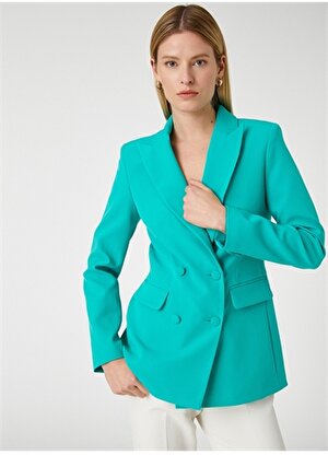 Koton Yeşil Kadın Ceket 3SAK50014UW