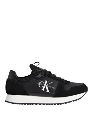 Calvin Klein Siyah Kadın Yüksek Taban Süet Sneaker YW0YW0084001H