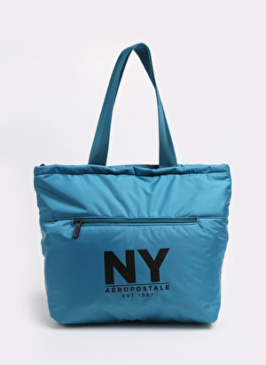 Aeropostale Turkuaz Kadın 35x33x13 Tote Çanta SKUBA-TREAMO 