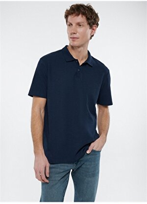 Mavi Düz Lacivert Erkek Polo T-Shirt M0611399-70490_POLO TİŞÖRT