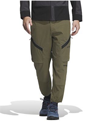 adidas Normal Koyu Haki Erkek Eşofman Altı IC7995 UTL CARGO PANTS