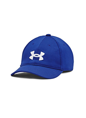 Under Armour Mavi Erkek Çocuk Düz Şapka 1376712-400 Boy's UA Blitzing Adj    