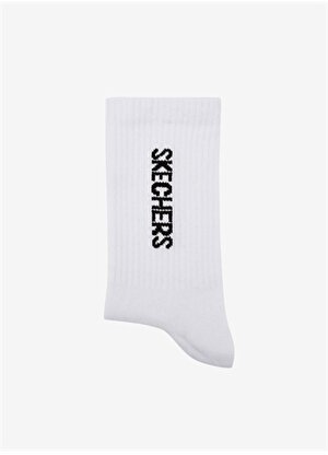 Skechers Unisex Beyaz Çorap S221513-100 U Crew Cut Sock   