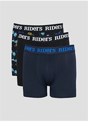 Riders By Lee Regular Fit Çok Renkli Erkek 3'lü Boxer L0039854-900 