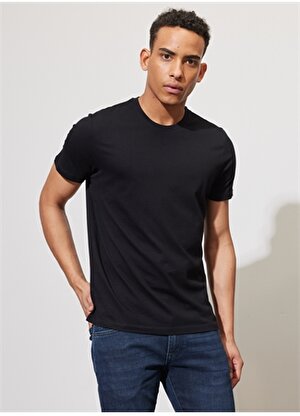 Benetton Siyah Erkek T-Shirt