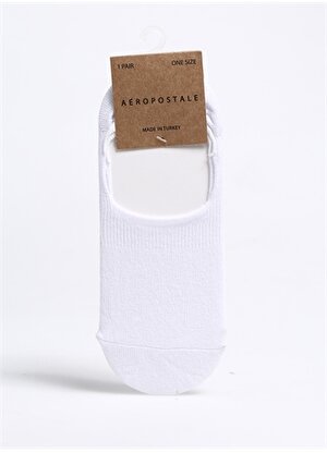 Aeropostale Beyaz Kadın Babet Çorabı MHLBABET01