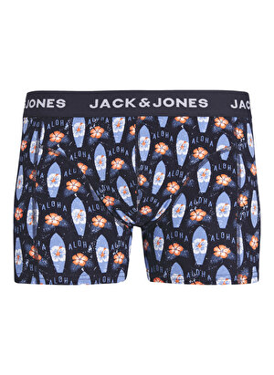 Jack & Jones Lacivert Erkek Boxer 12241885_JACKAPAA TRUNK