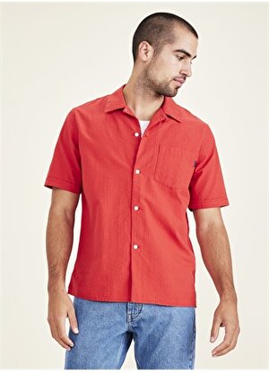 Dockers Kırmızı Erkek Kısa Kollu Gömlek A1732-0020