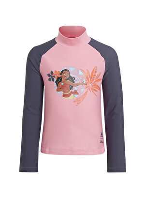 adidas Pembe Kız Çocuk Mayo HS5298 KIDS RASHGD SS