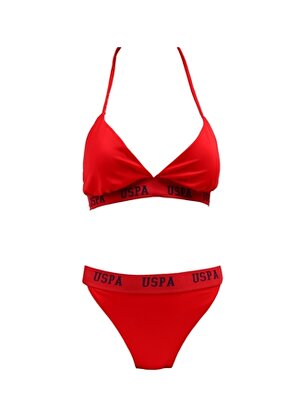 U.S. Polo Assn. Kırmızı Kadın Bikini Takım SWANSEA