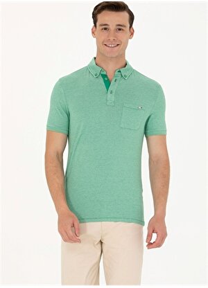 U.S. Polo Assn. Polo Yaka Yeşil Erkek T-Shirt MONZA