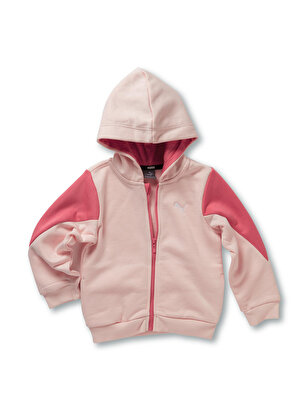 Puma Pembe Erkek Çocuk Fermuarlı Uzun Kollu Eşofman Takımı 67148323 ESS Baby Jogger TR   