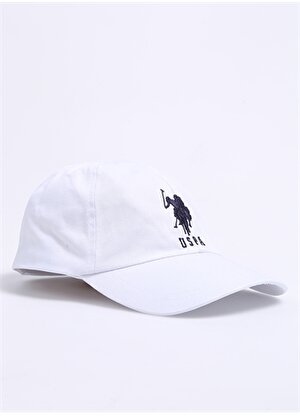 U.S. Polo Assn. Beyaz Erkek Çocuk Regular Fit Şapka PEDROKIDS-IY23    