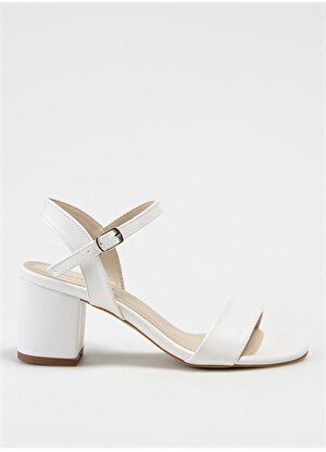 Pierre Cardin Beyaz Kadın Topuklu Ayakkabı PC-51863 