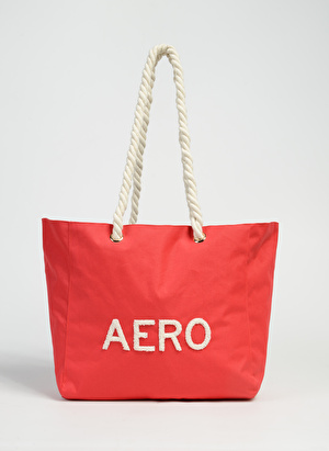 Aeropostale Kırmızı Kadın 50x28x15 Plaj Çantası PUNCH-ACIRE 