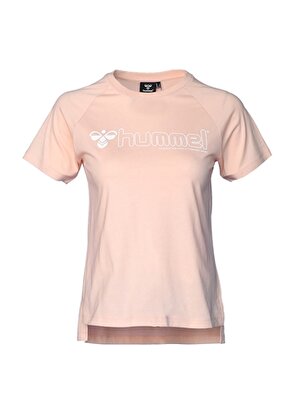 Hummel V Yaka Düz Turuncu Kadın T-Shirt 911559-3601 hmlT-NONI 2.0 T-SHIRT