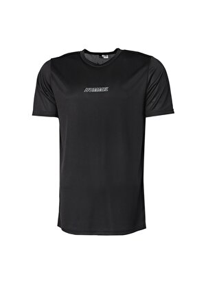 Hummel V Yaka Düz Siyah Erkek T-Shirt 911687-2001 hmlT-TE FLEX T-SHIRT