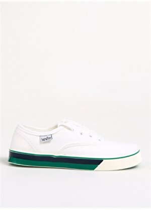 Benetton Beyaz - Yeşil Erkek Çocuk Sneaker BN-30957 