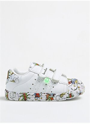 Benetton Beyaz Kız Çocuk Sneaker BN-30965     