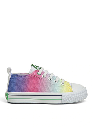 Benetton Mor Kız Çocuk Sneaker BN-30658     