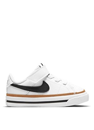 Nike Bebek Beyaz Yürüyüş Ayakkabısı DA5382-102 NIKE COURT LEGACY (TDV)   