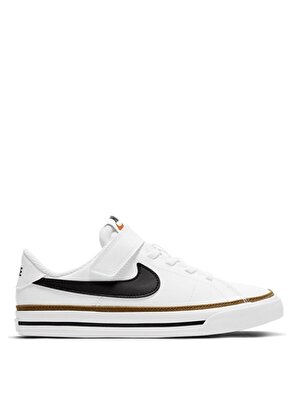 Nike Beyaz Erkek Çocuk Yürüyüş Ayakkabısı DA5381-102 NIKE COURT LEGACY (PSV)