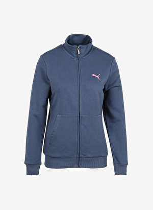 Puma Lacivert Kadın Yuvarlak Yaka Sweatshirt 68020803 Women s Full-Zip TR 