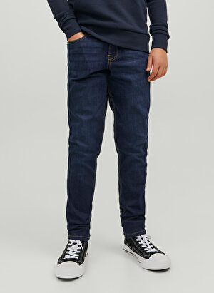 Jack & Jones Normal Bel Mavi Erkek Çocuk Denim Pantolon 12225122